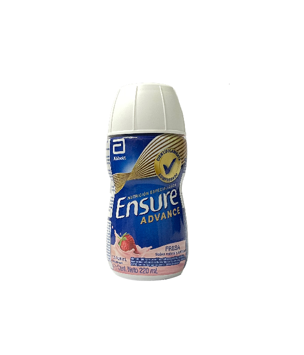 ENSURE ADVANCE FRESA FRASCO X 220 ML